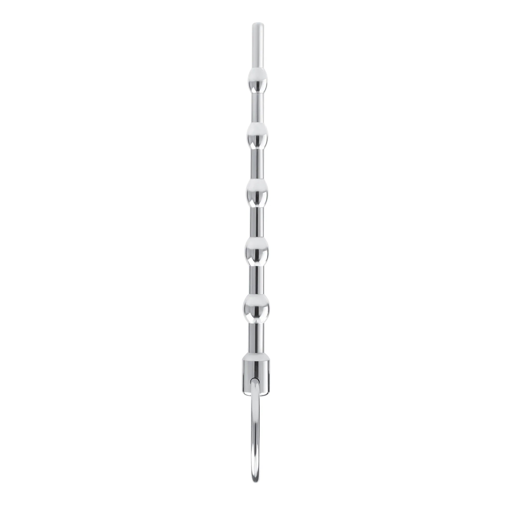 Beaded Urethral Sound, 4.5-Inch Stainless Steel