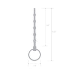 Beaded Urethral Sound, 4.5-Inch Stainless Steel