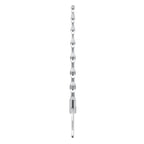 Ribbed Urethral Sound, 4.25-Inch Stainless Steel