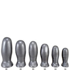 SquarePegToys® Blunt Plug SuperSoft Anal Stretching Plugs 10 Sizes