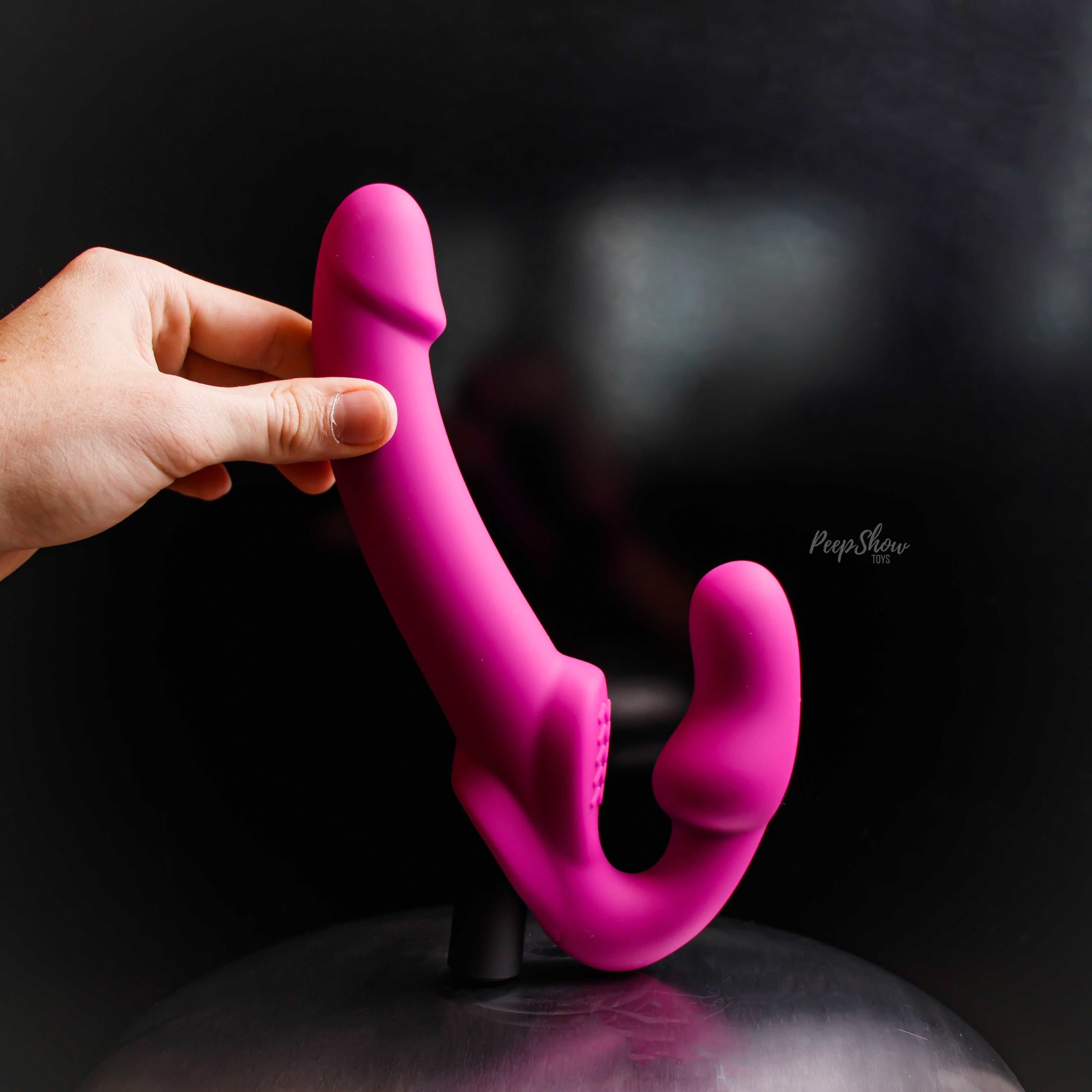 Blush Temptasia Estella Strapless Vibrating Dildo by Blush Novelties