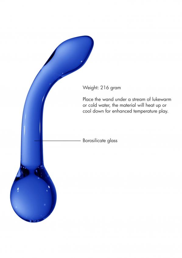 Chrystalino G-Rider Glass Dildo
