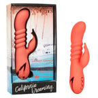 Orange County Cutie Thrusting Rabbit Vibrator