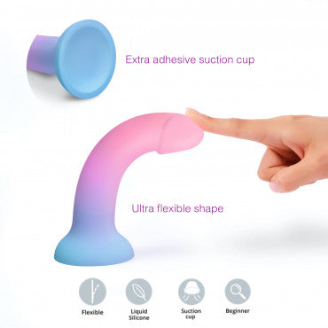 Dildolls Utopia Silicone Suction Cup Dildo