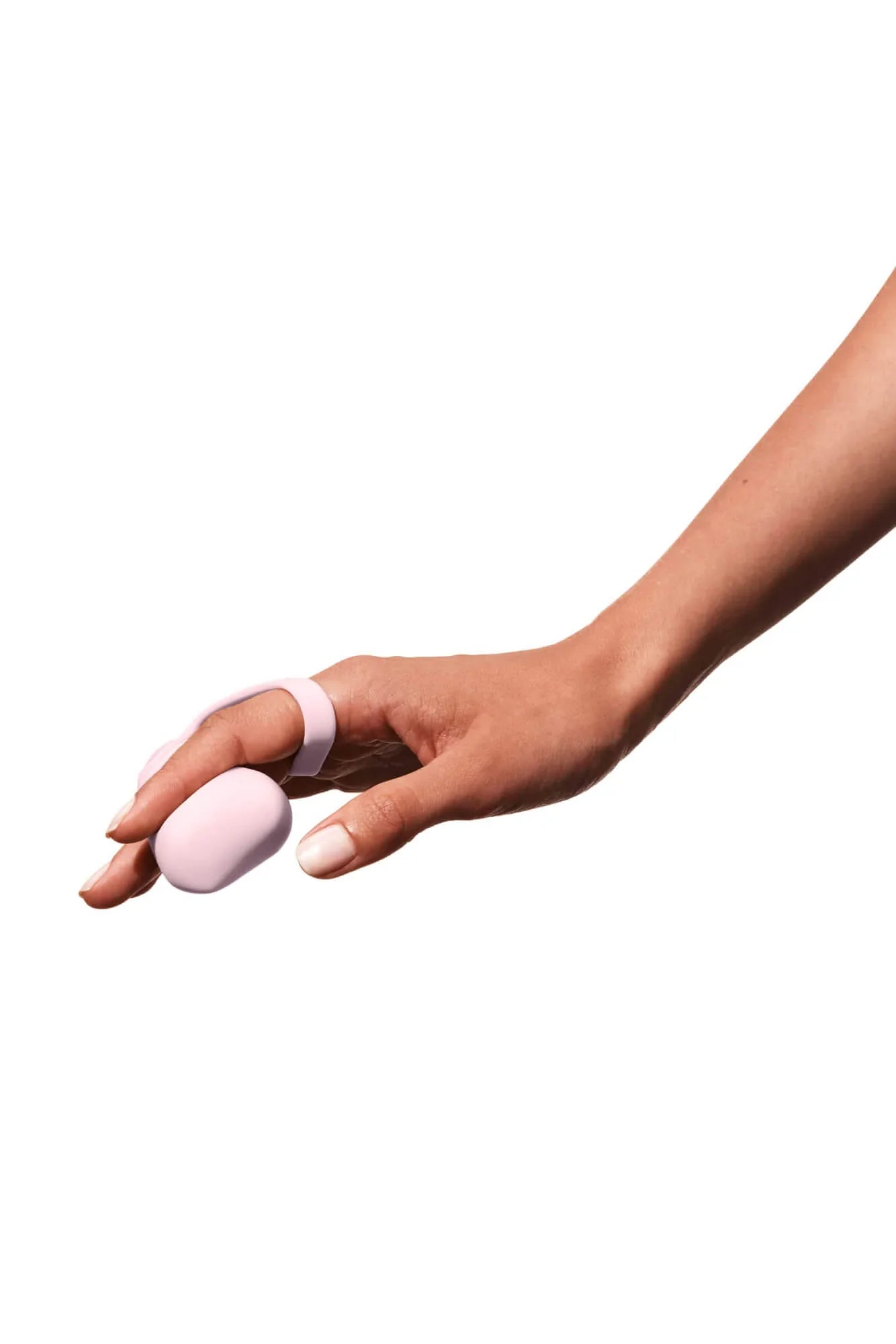 Fin Silicone Rechargeable Finger Vibrator by Dame
