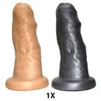 SquarePegToys® Dirk Harness SuperSoft Silicone Suction Cup Dildo - 2 Styles