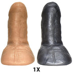 SquarePegToys® Dirk Uncut SuperSoft Silicone Dildo - 2 Styles