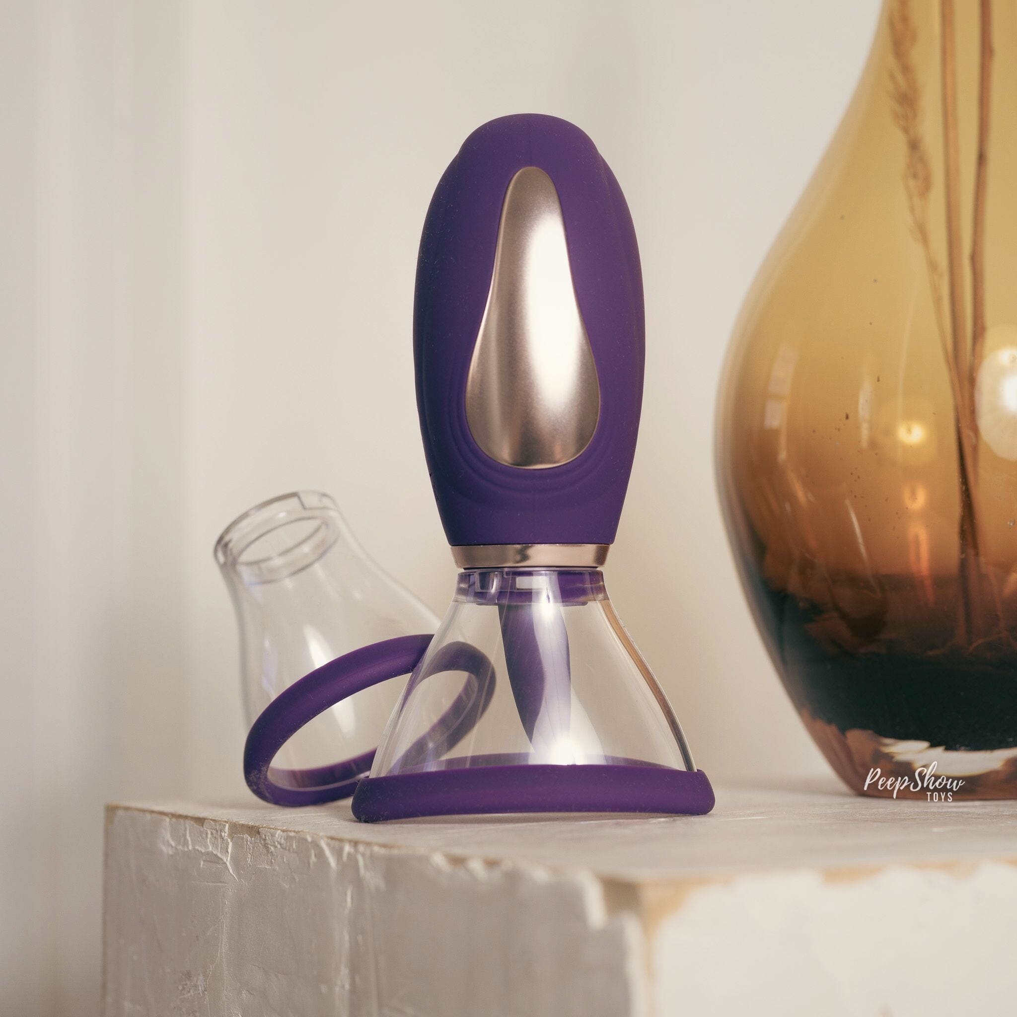 Ultimate Oral Clitoral Set: Licking Vulva Pump + Zen Rose vibrator