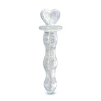 Firefly Heart a Glow Glass Dildo by NS Novelties