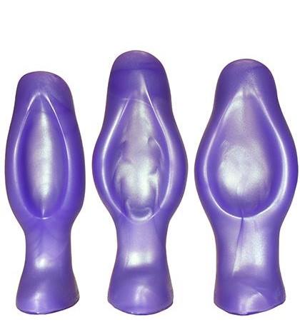 G squeeze™ Bundle: 3-Pack Vaginal Plugs by SquarePegToys® + Lube & Toy Cleaner!