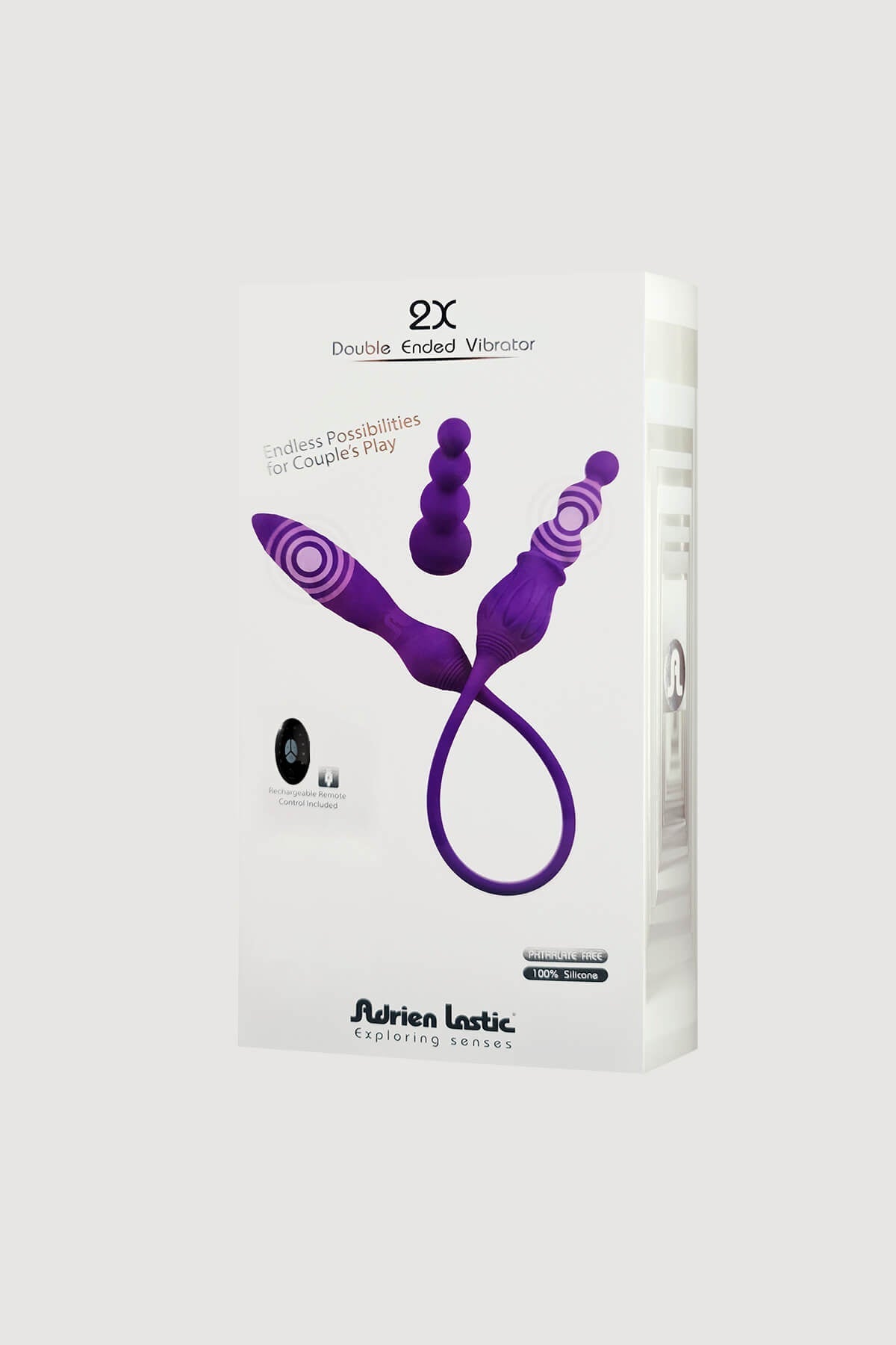 Adrien Lastic 2X Double Ended Vibrator
