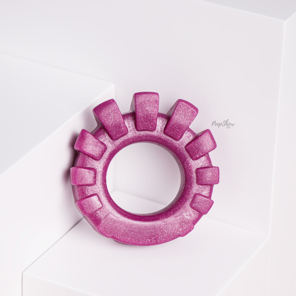 Oxballs Cock-Lug Pushup Cock-&-Balls Ring