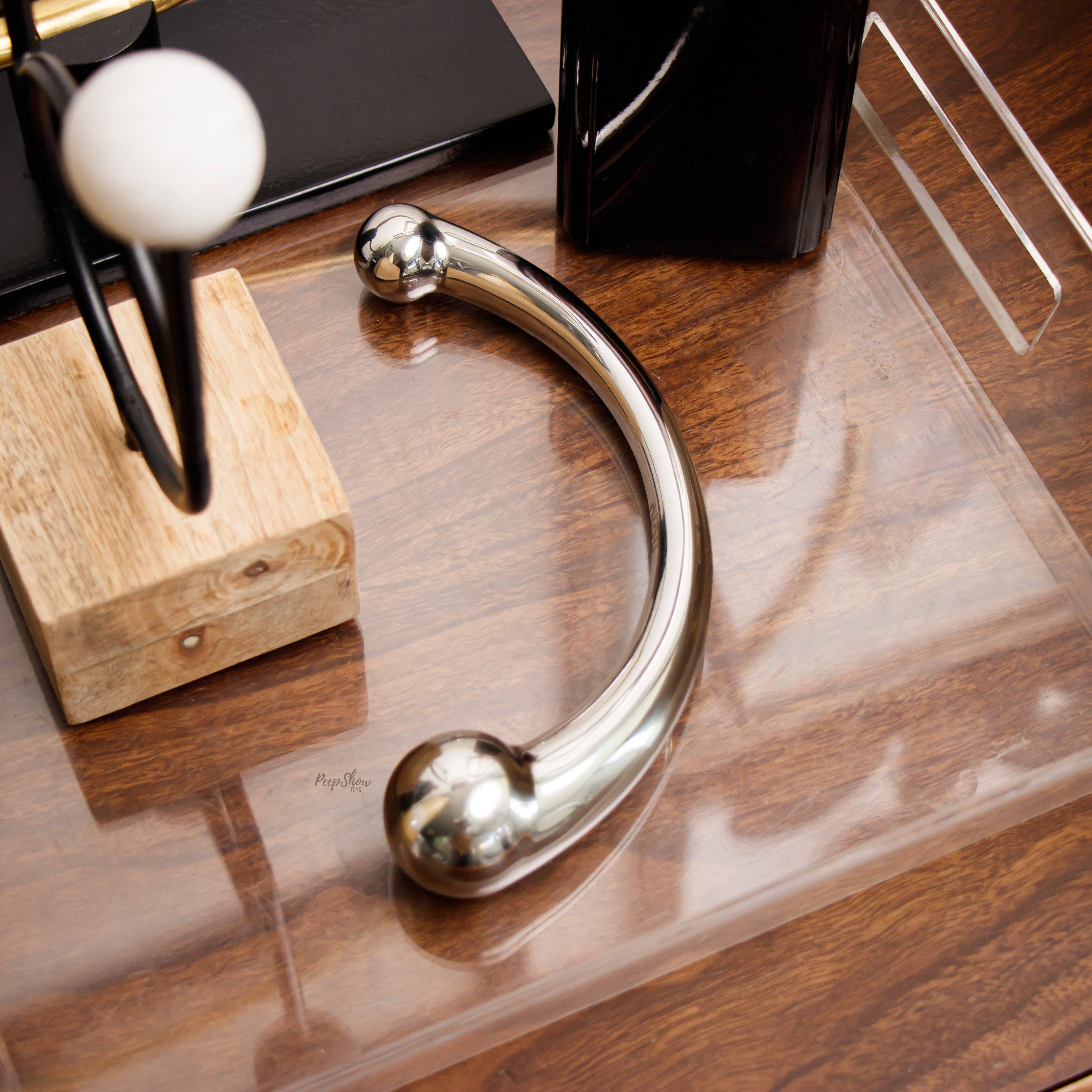 Njoy Pure Wand Double Ended Steel Dildo