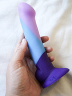Blush Avant D16 Purple Haze Silicone Dildo with Suction Cup