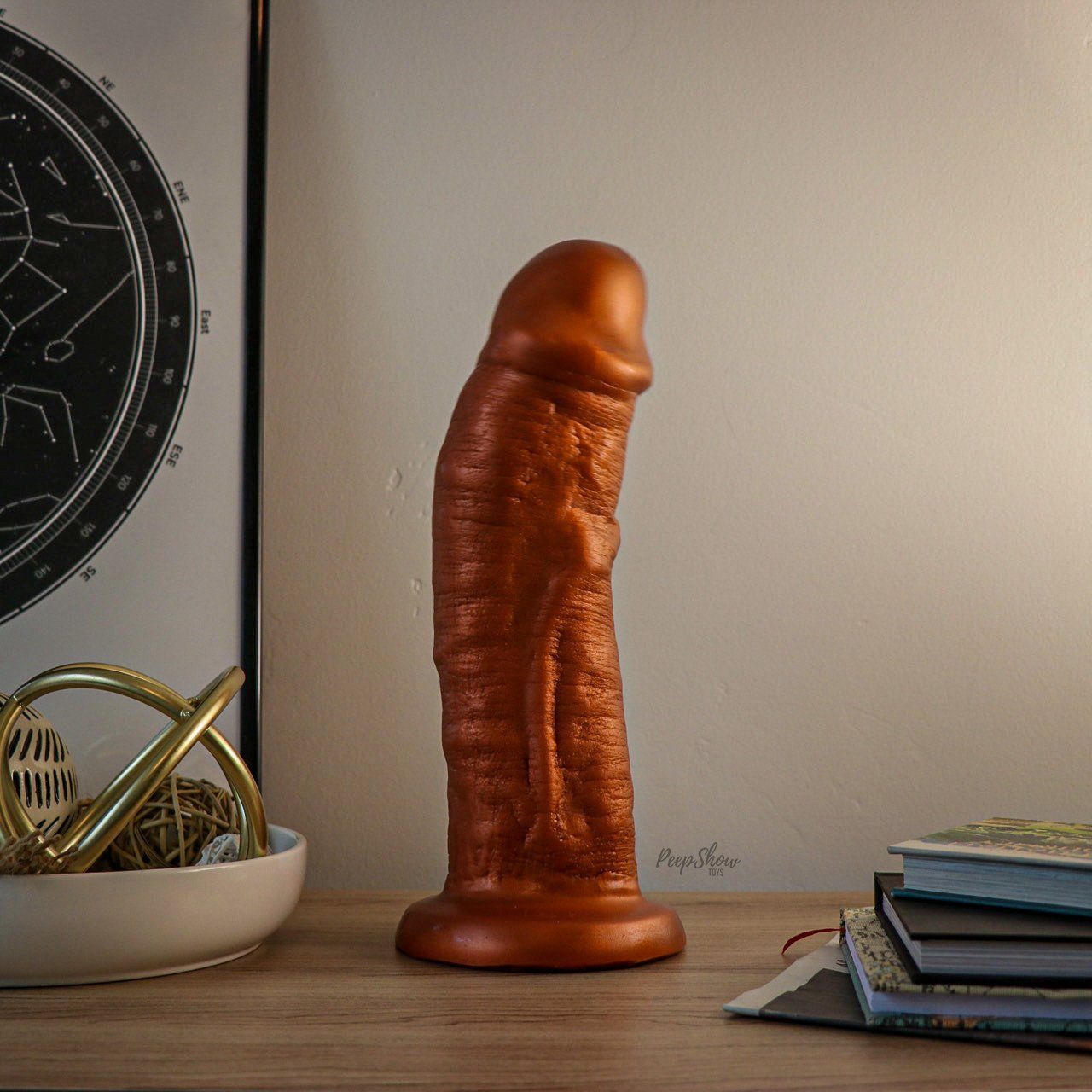 SquarePegToys® Leo Harness - SquarePegHole™ SuperSoft Silicone Dildo