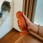 SquarePegToys® Popper Large SuperSoft Dildo