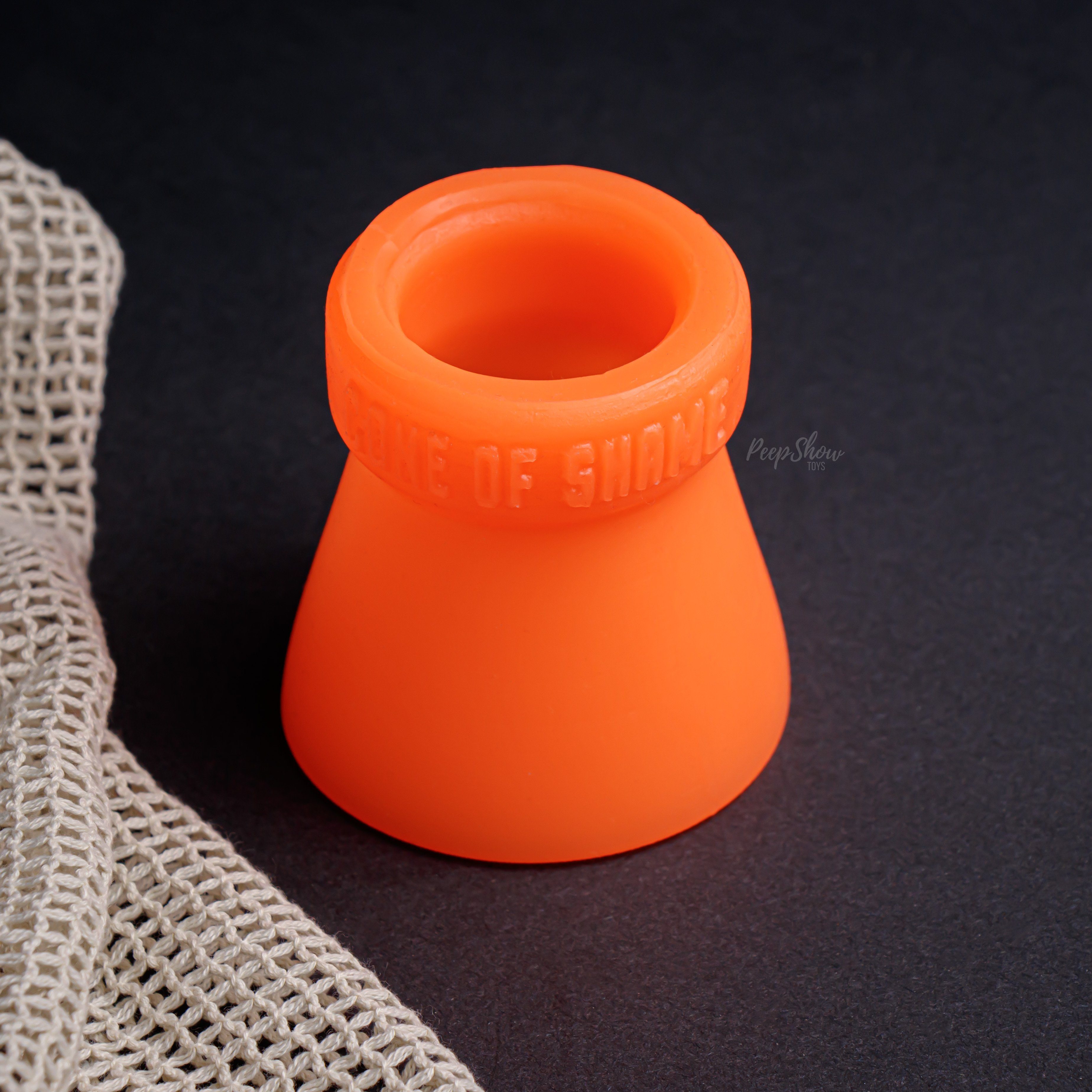Oxballs Cone of Shame Silicone Chastity Device