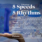 Impressions Santorini - Vibrating Dildo with Suction Cup