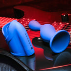 Ins & Outs - Anal Plug + Vibrating Penis Stroker Combo