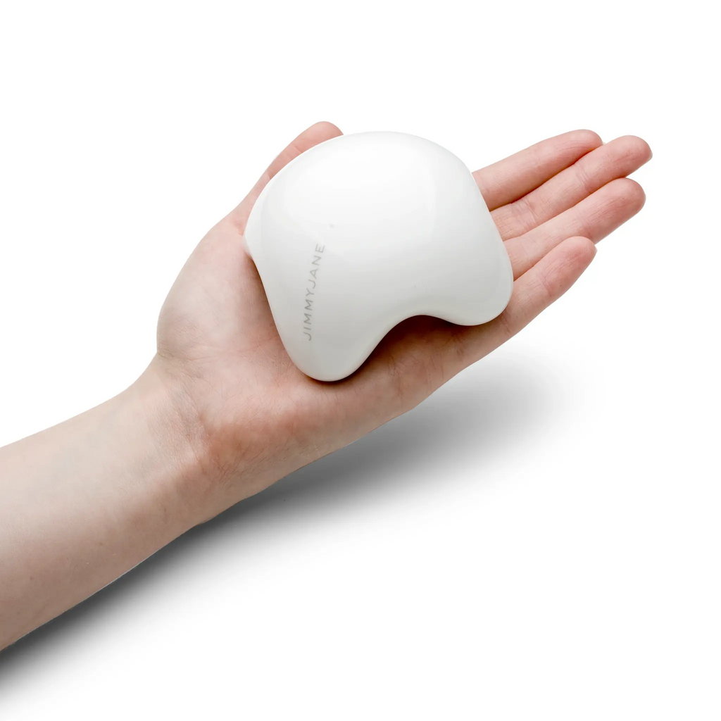 Contour White Ceramic Massage Stone