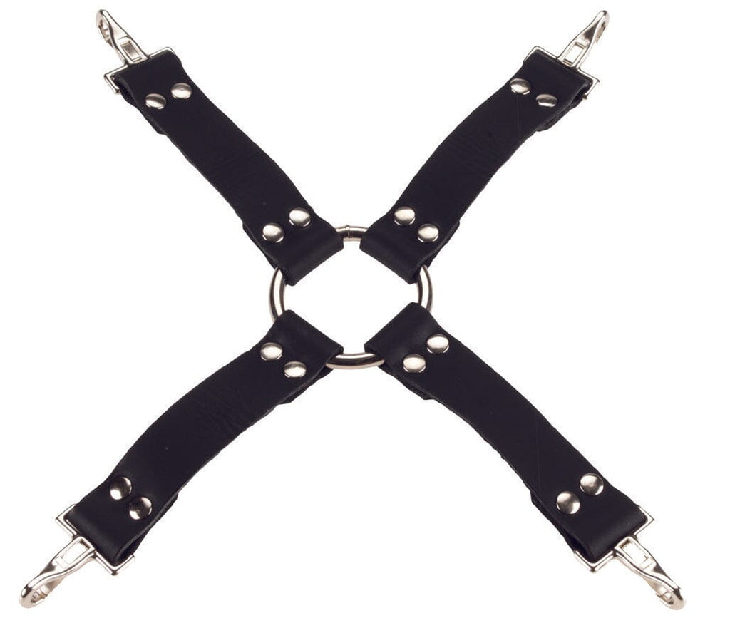 Leather Hogtie with Snap Clips