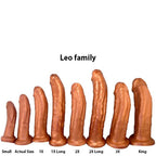 SquarePegToys® Leo Harness SuperSoft Silicone Dildo