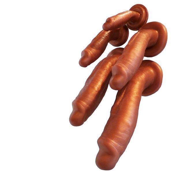 SquarePegToys® Leo Harness - SquarePegHole™ SuperSoft Silicone Dildo