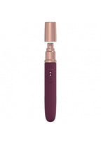 The Traveler 10-Function Vibrator with Lubricant Storage Built-In