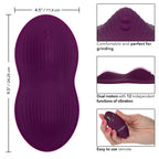 Lust Remote Control Dual Rider - Grind Pad Vibrator