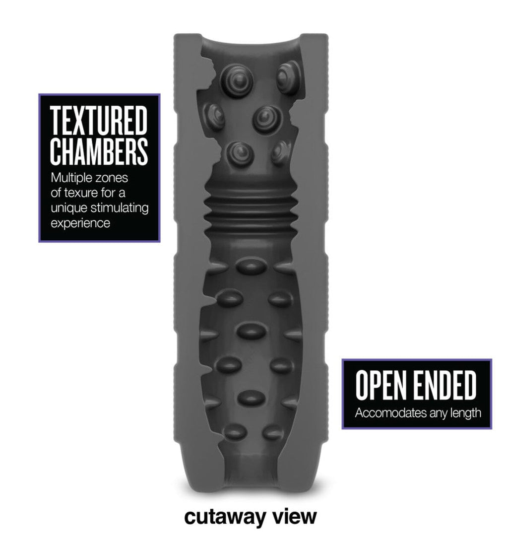 M-Elite Platinum Strok - Silicone Penis Vibrator & Stroker