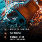 M-Elite Platinum Wrapt - Silicone Penis Vibrator & Stroker