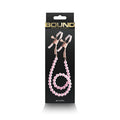 Bound DC1 Alligator Style with Pink Pearl Chain Nipple Clamps