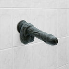 Naked Addiction Demon Noir - 8.6" Thrusting & Vibrating Dildo