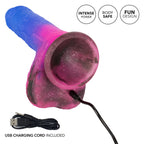 Ombré Hombre Vibrating Dildo with Suction Cup