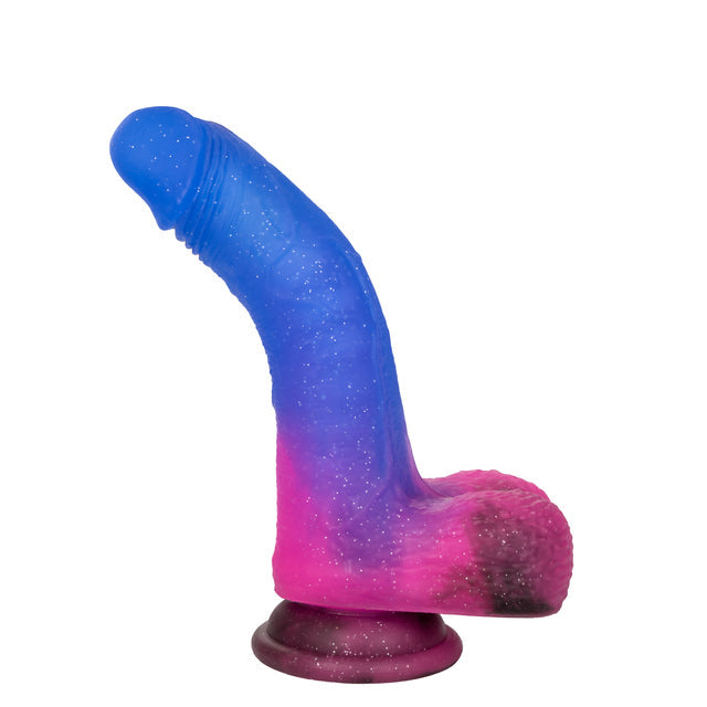 Ombré Hombre Vibrating Dildo with Suction Cup