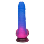 Ombré Hombre Vibrating Dildo with Suction Cup