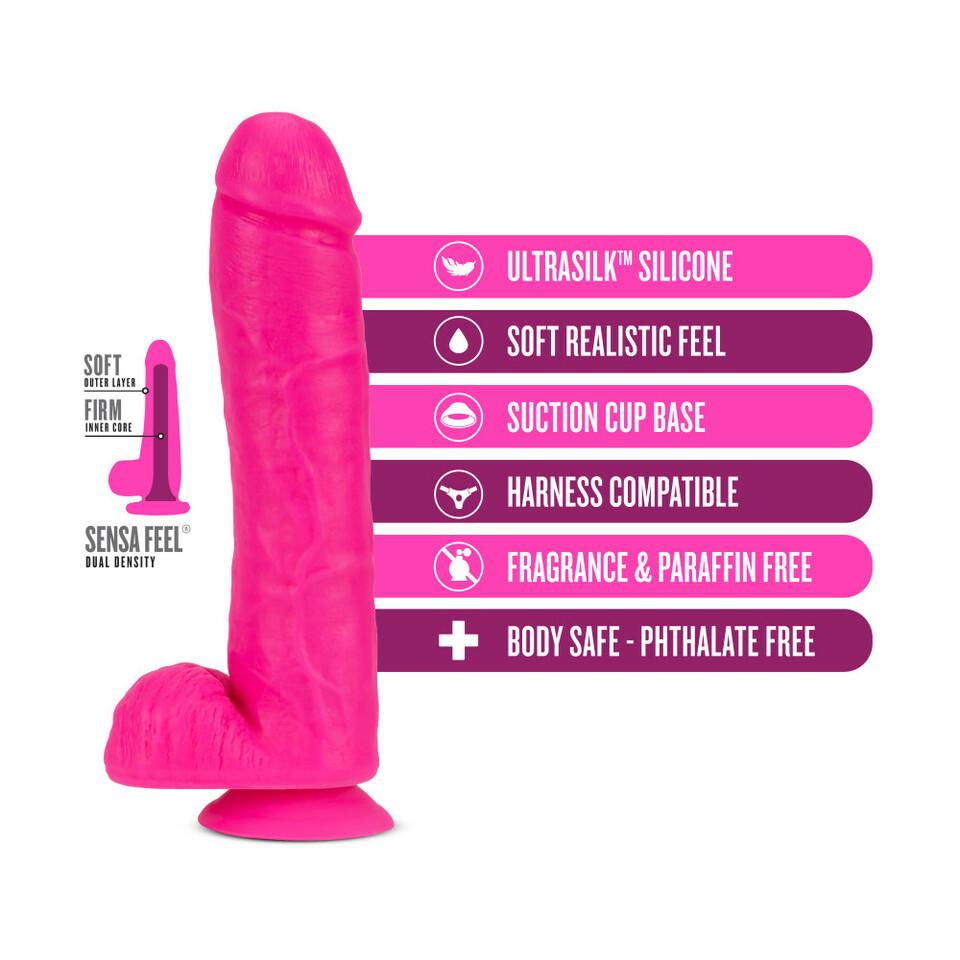 Neo Elite 11 Inch Dual-Density Silicone Dildo