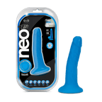 Blush Neo Elite Tapered 6 Inch Dual Density Silicone Dildo