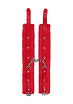 Ouch! Plush Leather Ankle Cuffs by Shots