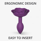 Open Roses Silicone Anal Plug