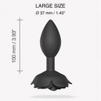 Open Roses Silicone Anal Plug