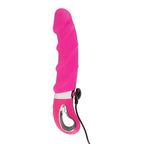 Soft Silicone Heated Vibrating G-Spot Dildo