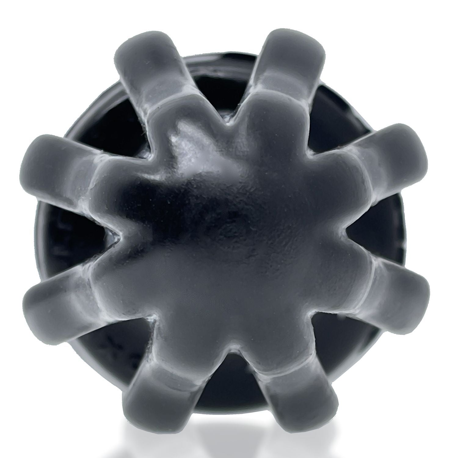 Oxballs Airhole Soft Silicone Finned Plug, Choice of 4 Sizes