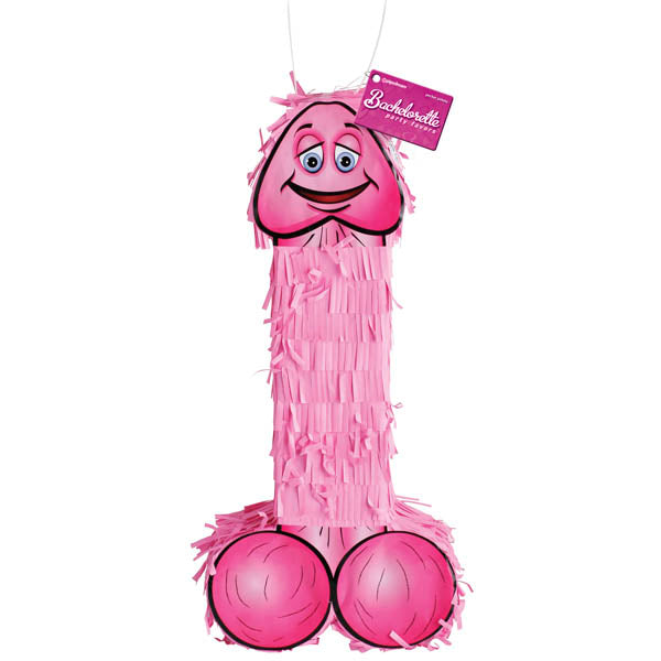 Bachelorette Party Favors Pecker PiÃ±ata - Pink Hen's Night Novelty