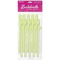 Bachelorette Party Favors - Dicky Sipping Straws - Glow in the Dark Straws - Set of 10