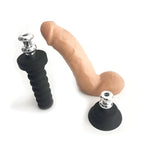 Rascal Jocks 7.5" Silicone Dildo with Handle & Suction Cup