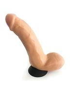 Rascal Jocks 7.5" Silicone Dildo with Handle & Suction Cup