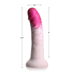 Real Swirl 7" Marbled Silicone Dildo