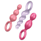 Satisfyer Silicone Anal Plugs, Set of 3