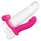 Double Diver Vibrating Cock Ring for DP + Clitoral Stimulation